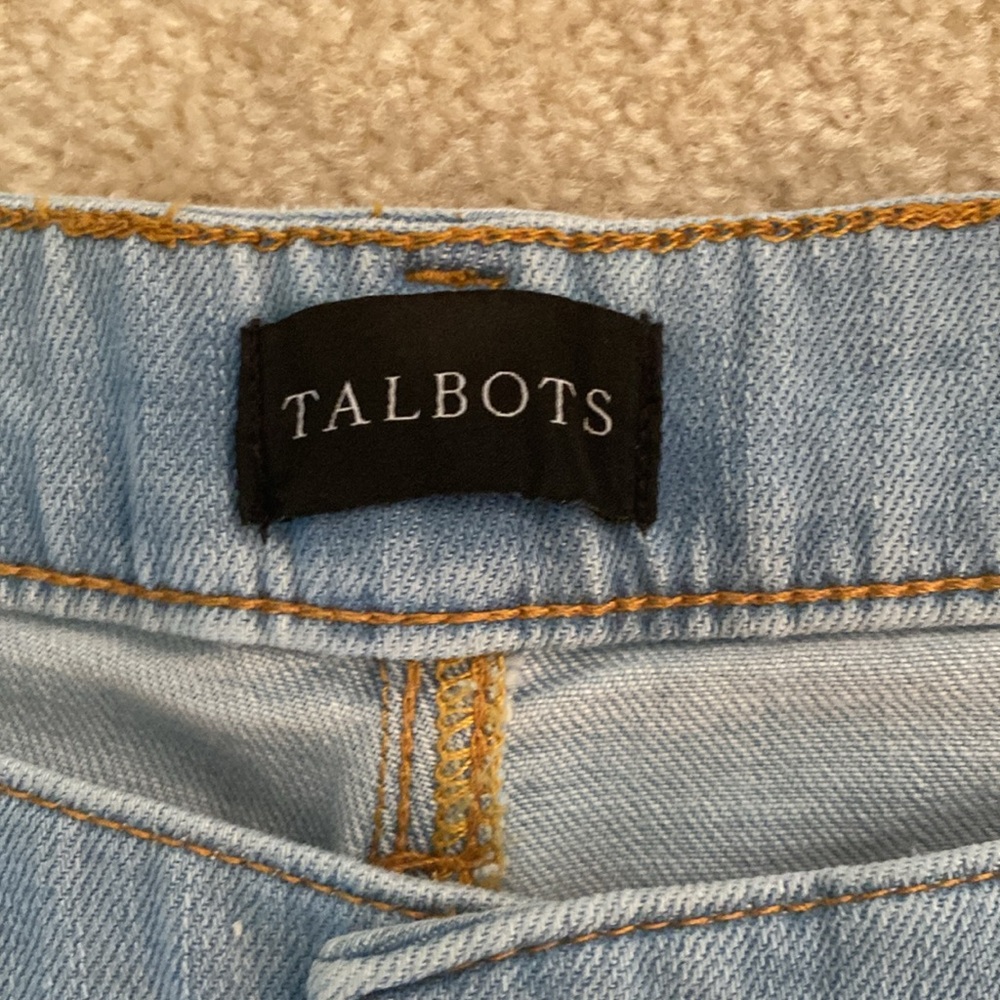 Talbots NWT straight leg crop jeans size 22WP - Picture 5 of 8
